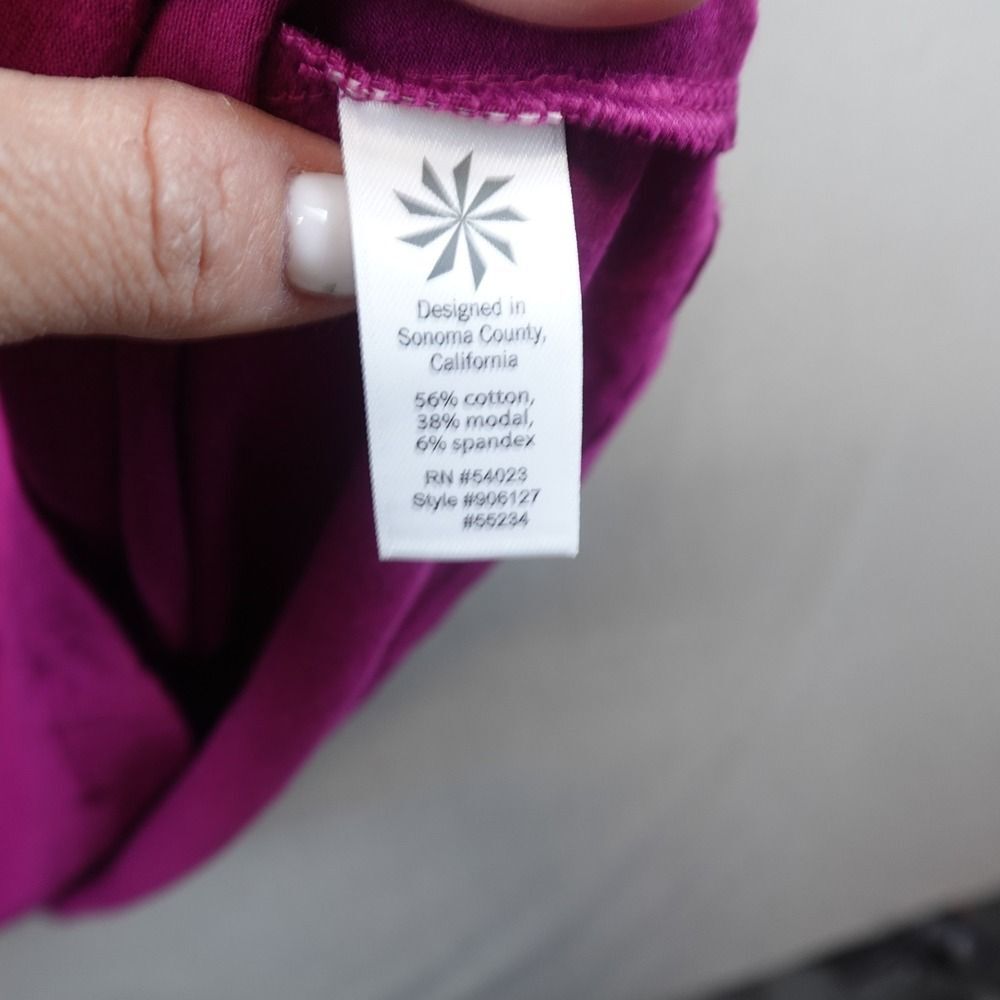 NWT Athleta Jura Dress Womens Small Raspberry Retro Pullover Sleeveless Pockets - Picture 7 of 10